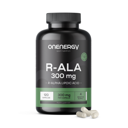 R-ALA – R-alfa lipoična kislina 300 mg, 120 kapsul