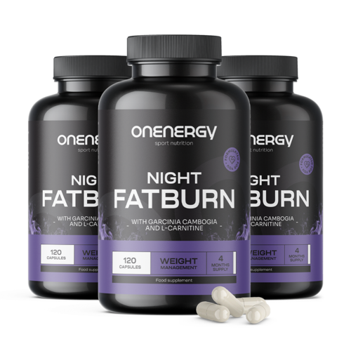 3x Night FatBurn, skupaj 360 kapsul