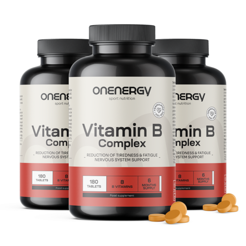 3x Vitamin B kompleks, skupaj 540 tablet