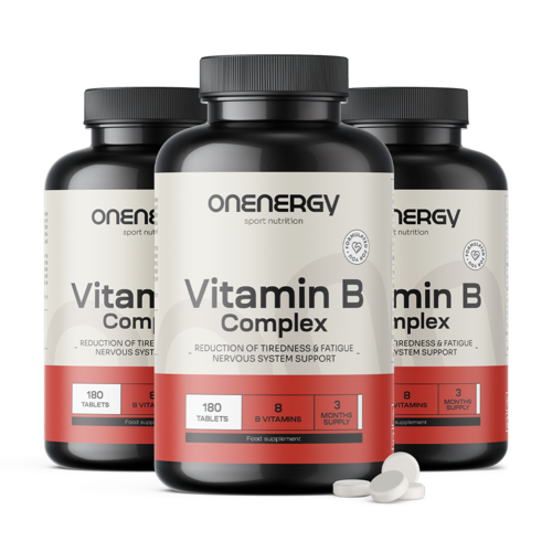 3x Vitamin B kompleks, skupaj 540 tablet