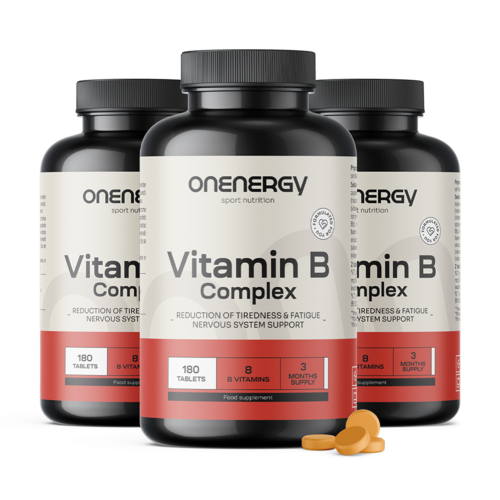 3x Vitamin B kompleks, skupaj 540 tablet