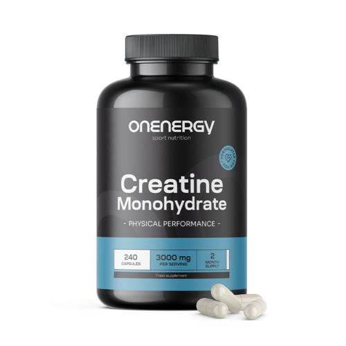 Kreatin monohidrat 3000 mg, 240 kapsul