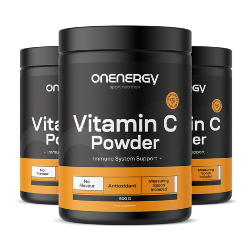 3x Vitamin C v prahu, skupaj 1500 g