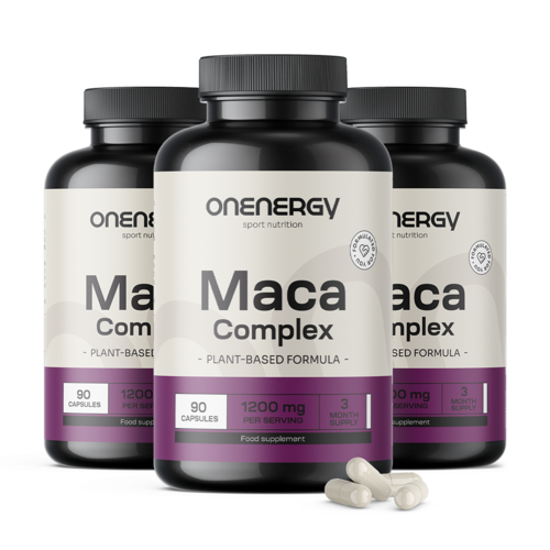 3x Maca kompleks 1200 mg, skupaj 270 kapsul