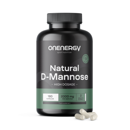 Naravna D-manoza 2000 mg, 180 kapsul