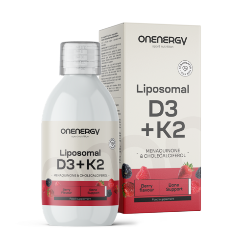 Liposomska vitamina D3 + K2, 250 ml