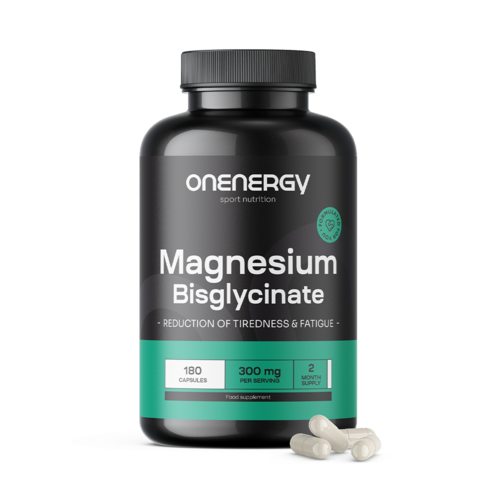 Magnezijev bisglicinat 300 mg, 180 kapsul