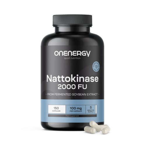 Nattokinase 2000 FU, 150 kapsul