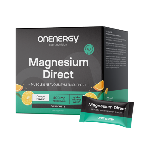 Magnezij DIRECT 400 mg, 30 vrečk