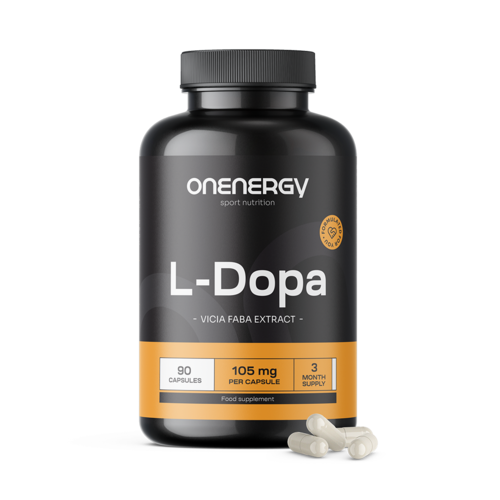 L-dopa 105 mg – iz izvlečka boba, 90 kapsul
