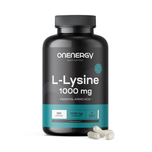 L-lizin 1000 mg, 365 kapsul