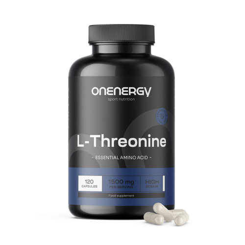 L-treonin 1500 mg, 120 kapsul