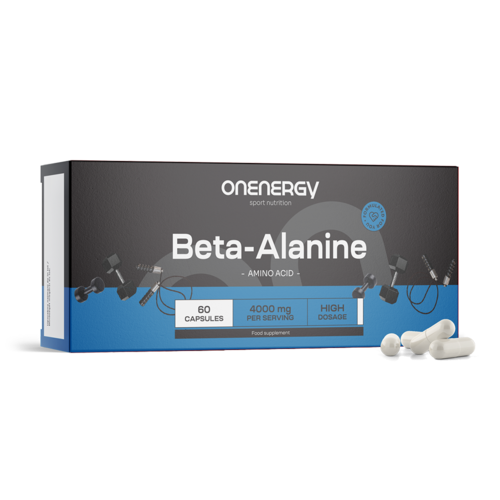 Beta-alanin 4000 mg, 60 kapsul