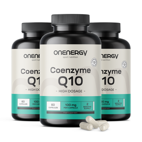 3x Koencim Q10 100 mg, skupaj 180 kapsul