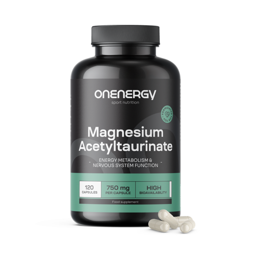 Magnezijev acetiltavrinat 750 mg, 120 kapsul