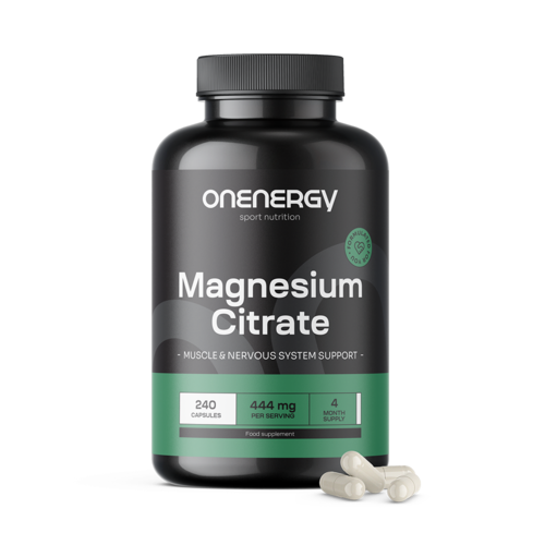 Magnezijev citrat 444 mg, 240 kapsul