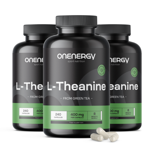 3x L-teanin 400 mg, skupaj 720 kapsul