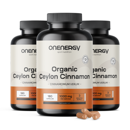 3x BIO Cejlonski cimet 1000 mg, skupaj 540 kapsul