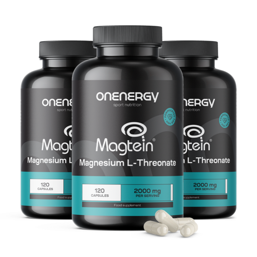 3x Magnezijev L-treonat Magtein® 2000 mg, skupaj 360 kapsul