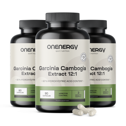 3x Garcinia cambogia – izvleček 12:1, skupaj 270 kapsul