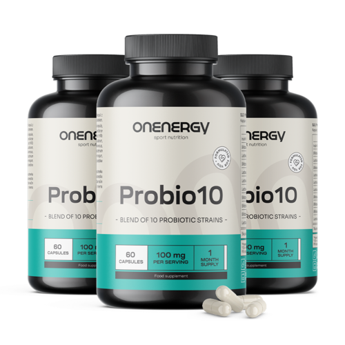 3x Probio10 – kompleks mikrobioloških kultur, skupaj 180 kapsul