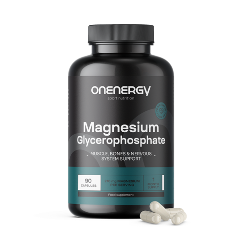 Magnezijev glicerofosfat, 90 kapsul