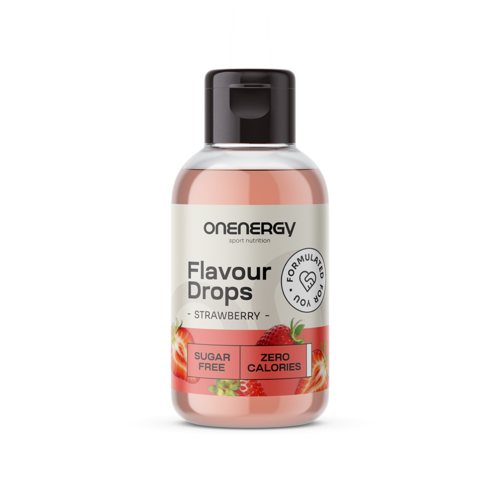 Flavour Drops kapljice – jagoda, 50 ml