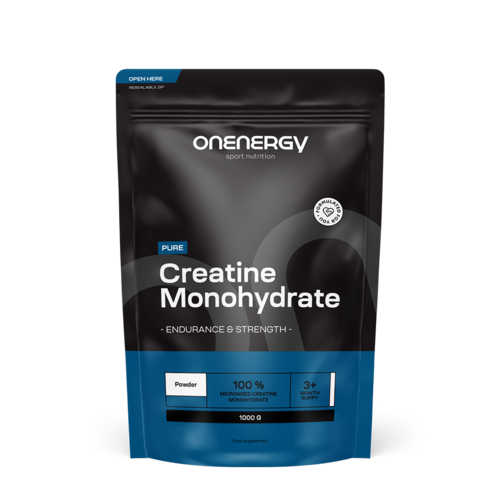 Pure kreatin monohidrat v prahu, 1000 g