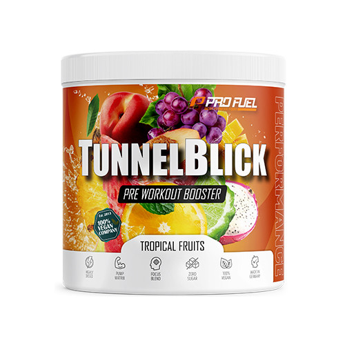 TunnelBlick veganski kompleks s kofeinom – tropsko sadje