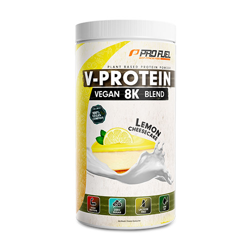 V-Protein 8K veganski proteini – limonin cheesecake