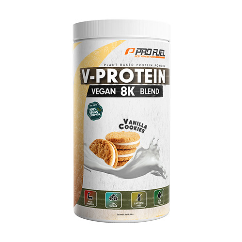 V-Protein 8K veganski proteini – vanilijevi piškoti