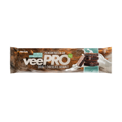 Veganska proteinska ploščica - brownie
