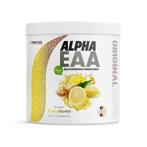 Veganski Alpha EAA – ingver in citrusi