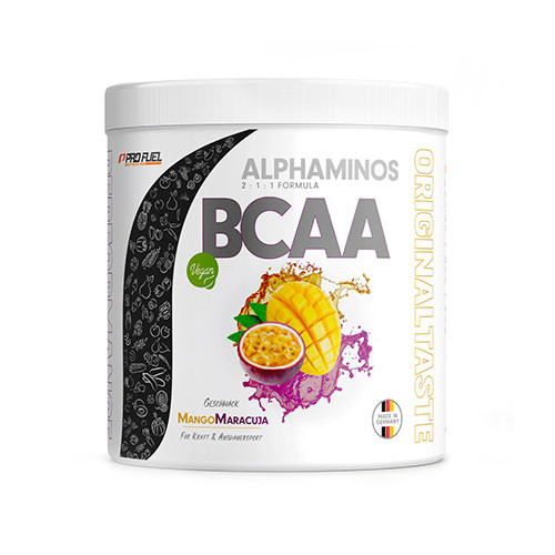 Veganski Alphaminos BCAA 2:1:1 – mango in pasijonka