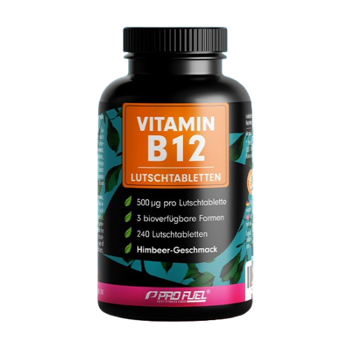 Vitamin B12 v pastilah - malina