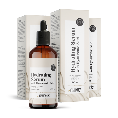 3x Vlažilni serum s hialuronsko kislino, skupaj 300 ml