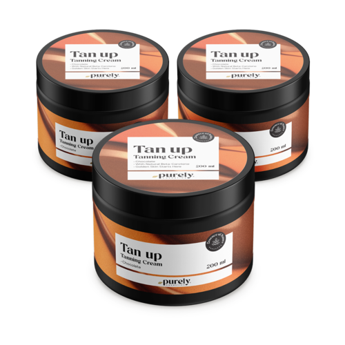3x Tan up mazilo za porjavitev – chocolate, skupaj 600 ml