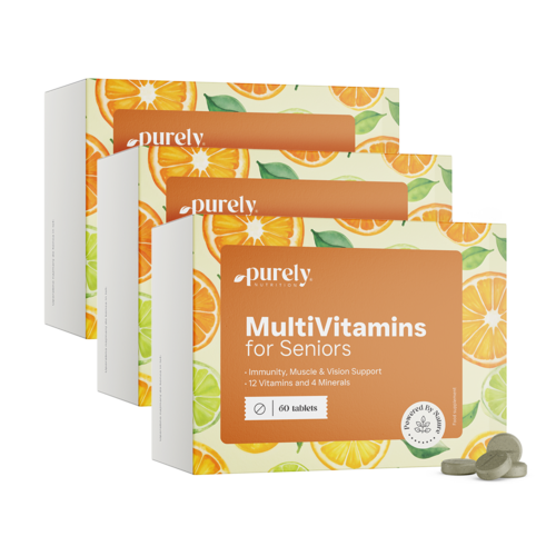 3x Multivitamini za starejše, skupaj 180 tablet
