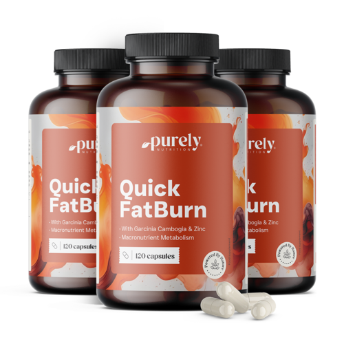 3x Quick FatBurn, skupaj 360 kapsul
