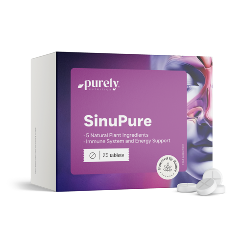 SinuPure – podpora 5 zelišč, 75 tablet