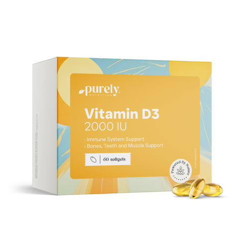 Vitamin D3 2000 i.e., 60 mehkih kapsul
