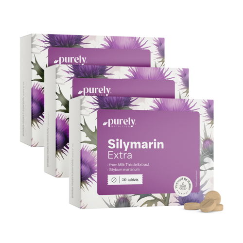 3x Silimarin Extra – izvleček pegastega badlja, skupaj 90 tablet