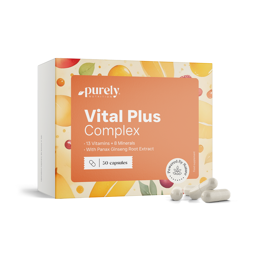 Vital Plus Complex – multivitamini in minerali z ginsengom