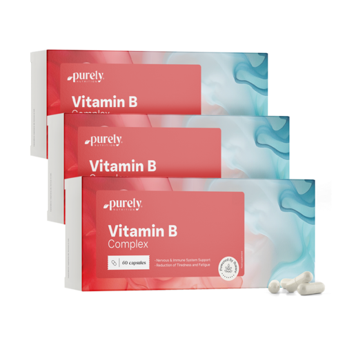 3x Vitamin B-kompleks, skupaj 180 kapsul