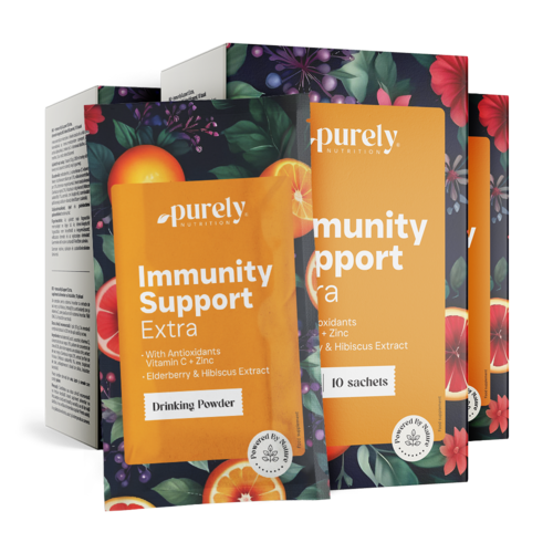 3x ImmunitySupport Extra – prah za pripravo napitka, skupaj 30 vrečk