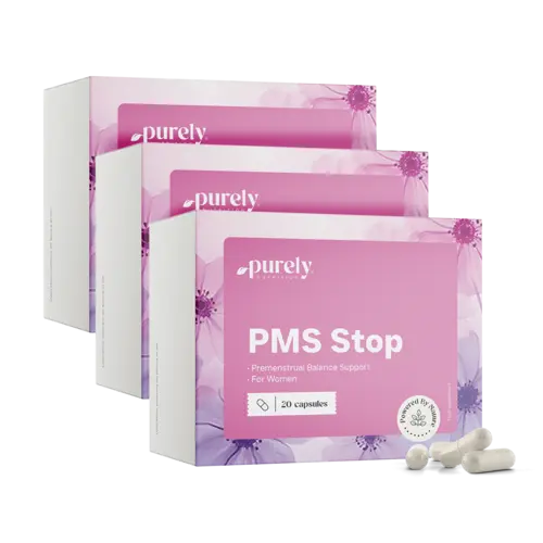 3x PMS Stop – podpora v dneh pred menstruacijo, skupaj 60 kapsul