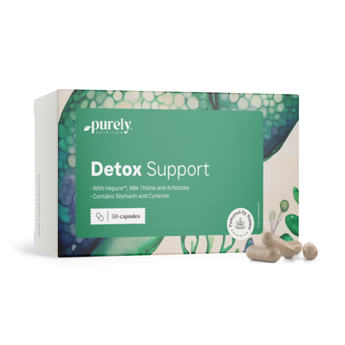 Detox Support – kompleks z artičoko in pegastim badljem, 30 kapsul
