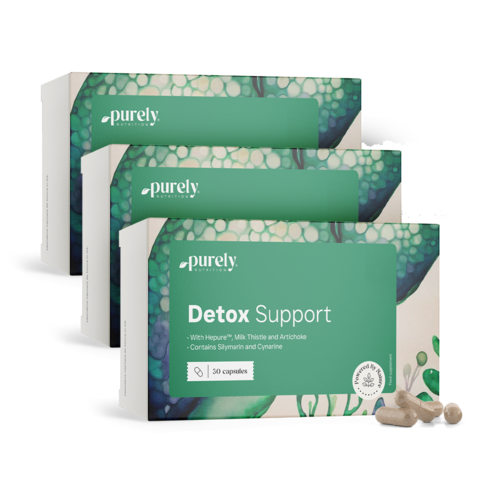 3x Detox Support – kompleks z artičoko in pegastim badljem, skupaj 90 kapsul