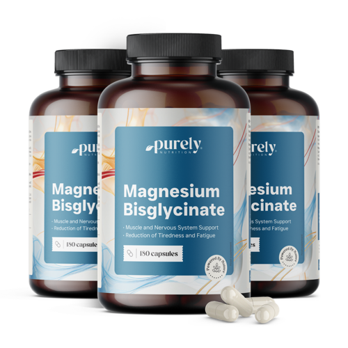 3x Magnezijev bisglicinat, skupaj 540 kapsul