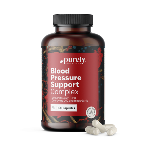 Blood Pressure Support Complex – kompleks za uravnavanje krvnega tlaka, 120 kapsul
